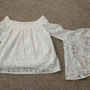 Hollister Lace crop top